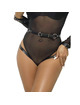 subblime - 953690 esposas con cinturÓn bondage negro talla Única
