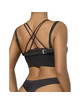 subblime - 953713 cinturÓn de bondage punk hebilla metal negro talla Única