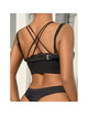 subblime - 953713 cinturÓn de bondage punk hebilla metal negro talla Única