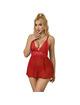 subblime - 953836 open back babydoll red s/m