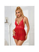 subblime - 953836 open back babydoll red s/m