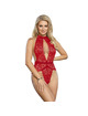 subblime - 953874 open cup bodysuit red s/m