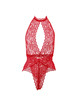 subblime - 953874 open cup bodysuit red s/m