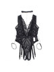 Subblime - 954390 sexy body with garter belt black l/xl