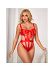 subblime - 954468 sexy openwork body with bow red s/m