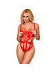 subblime - 954468 sexy openwork body with bow red s/m