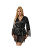 subblime - 953805 pijama elegante de encaje + tanga negro l/xl