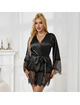 subblime - 953805 elegant lace pajamas + thong black l/xl