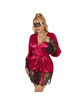 subblime - 953812 elegant lace pajamas + thong red s/m