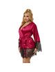 subblime - 953829 pijama elegante de encaje + tanga rojo l/xl