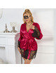 subblime - 953829 pijama elegante de encaje + tanga rojo l/xl
