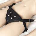 Cueca Strap On Lésbica com Anel de Metal