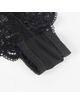 subblime - 953911 camisÓn de seda y encaje + panties negro s/m