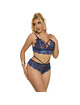 Subblime - 954062 bra + panties lace blue s/m