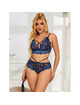 Subblime - 954062 sutiÃ + calcinha renda azul s/m