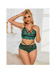 subblime - 954086 bra + panties lace green s/m