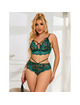 subblime - 954086 sujetador + panties encaje verde s/m