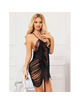 Subblime - 954222 strappy dress + thong black s/m