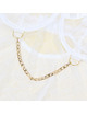 Subblime - 954291 body with chains + garter belt white l/xl