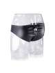 Ropa Interior de los hombres de Cuero Sintético Lazos Negro,339022