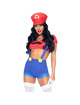 leg avenue - sexy costume mario bros red/blue m