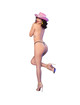 chilirose - cr 4836 tanga kiss me negro s/m