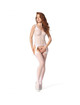 Passion - bs 104 bodystocking white one size