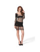 Passion - bs 105 bodystocking black one size