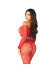 Conjunto Leg Avenue Lailah Vermelho