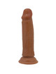 Pretty love - quentin realistic dildo 18 cm brown