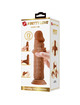Dildo Realístico Pretty Love Quentin Castanho 18 cm