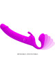 pretty love - zanini dildo strap-on sin arnes 10 vibraciones morado