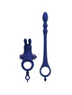 pretty love - ayad rabbit vibrator ring with plug blue