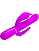 Vibrador Triplo Pretty Love Cammy Rosa