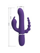 Pretty love - cammy triple vibrator multifunction 4 in 1 purple