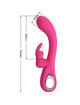 Pretty love - novak rabbit vibrator 12 vibrations pink