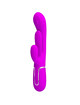 pretty love - shania triple rabbit vibrator multifunction pink