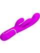 pretty love - shania triple vibrador rabbit multifunciÓn rosa