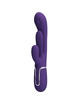 Vibrador Triplo Rabbit Pretty Love Shania Roxo
