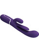 Vibrador Triplo Rabbit Pretty Love Shania Roxo