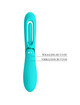 Romance - lexie vibrador punto g 7 vibraciones azul