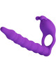 pretty love - blackney anillo pene con plug vibrador lila