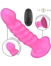 intense - cindy vibrador tamanho l design espiral 10 vibraÇÕes rosa controle remoto