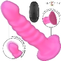 intense - cindy vibrator size l spiral design 10 vibrations pink remote control
