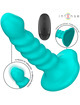 Intense - buffy vibrador talla s diseÑo en espiral 10 vibraciones azul control remoto