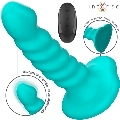 intense - buffy vibrador tamanho s design espiral 10 vibraÇÕes controle remoto azul