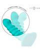 Intense - buffy vibrador talla s diseÑo en espiral 10 vibraciones azul control remoto