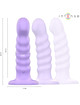 Intense - brenda vibrador tamanho m design espiral 10 vibraÇÕes roxo controle remoto