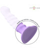 Intense - brenda vibrador tamanho m design espiral 10 vibraÇÕes roxo controle remoto