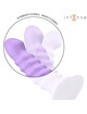 Intense - brenda vibrador tamanho m design espiral 10 vibraÇÕes roxo controle remoto